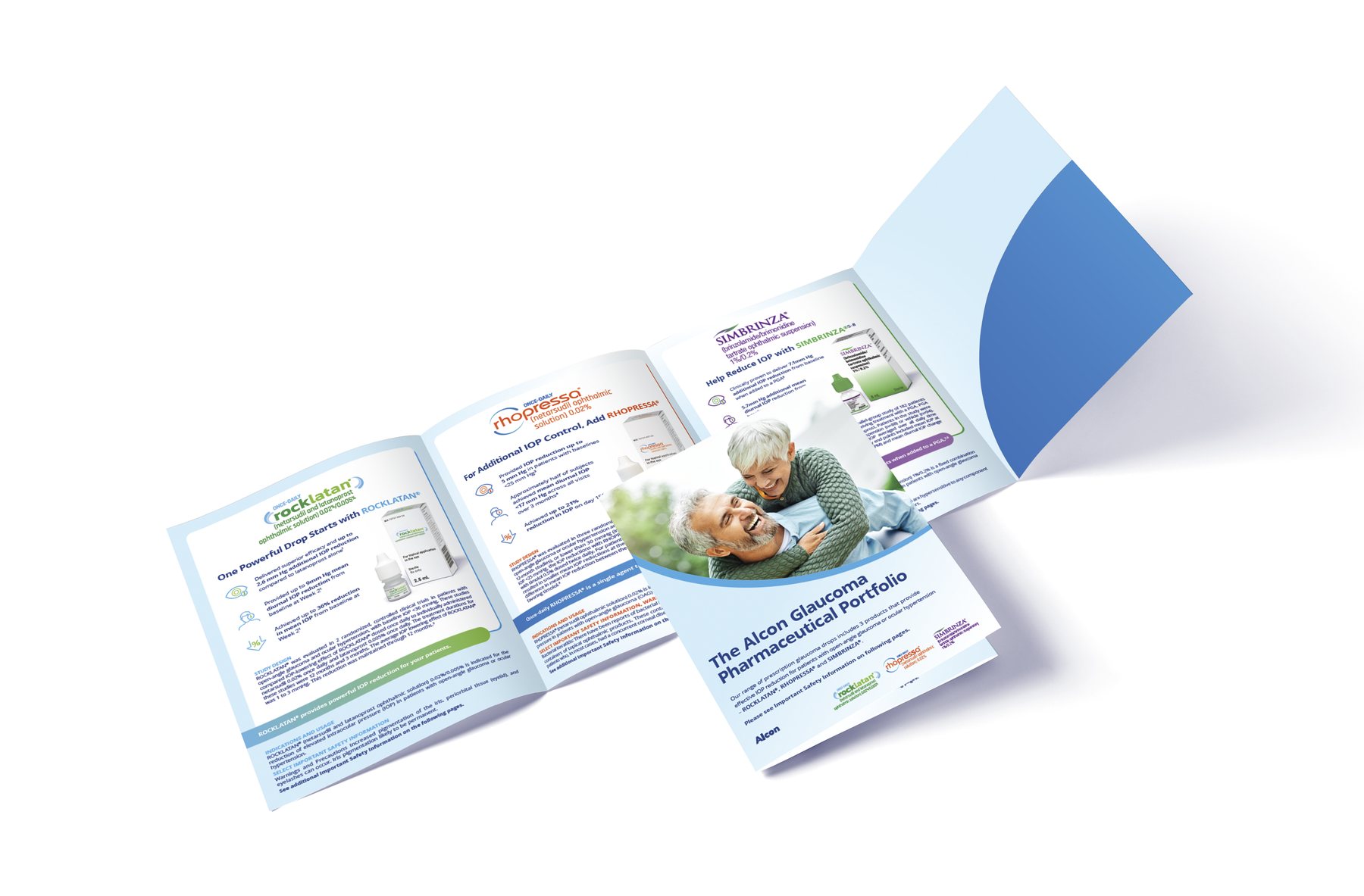 [CONFIRM] Page from the glaucoma portfolio playbook and field materials.